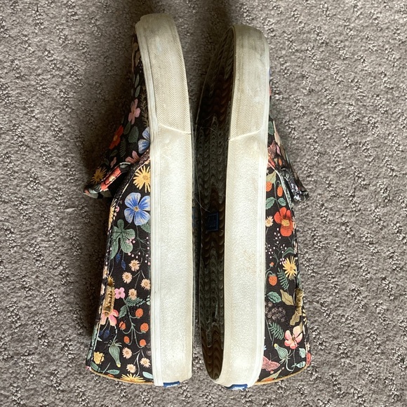 KEDS x RIFLE PAPER CO. floral slip-on sneakers, Sz 9.5. - Picture 5 of 10